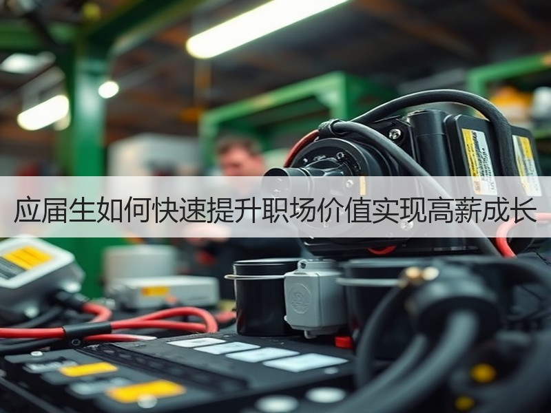 应届生如何快速提升职场价值实现高薪成长