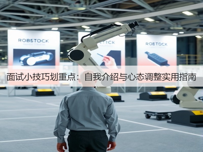 面试小技巧划重点：自我介绍与心态调整实用