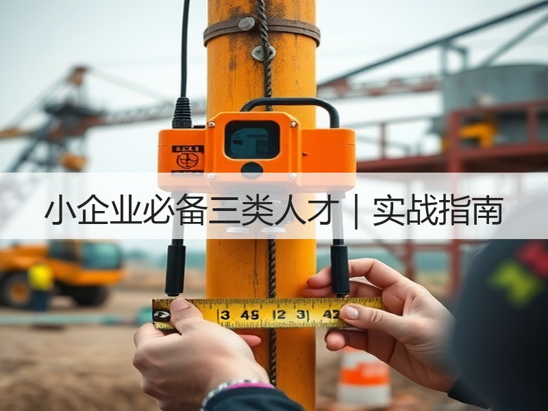 小企业必备三类人才｜实战指南