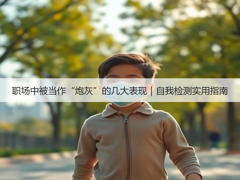 职场中被当作“炮灰”的几大表现｜自我检测
