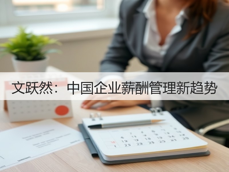 文跃然：中国企业薪酬管理新趋势