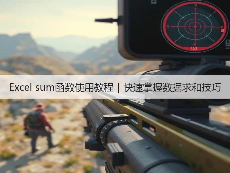 Excel sum函数使用教程｜快速掌握