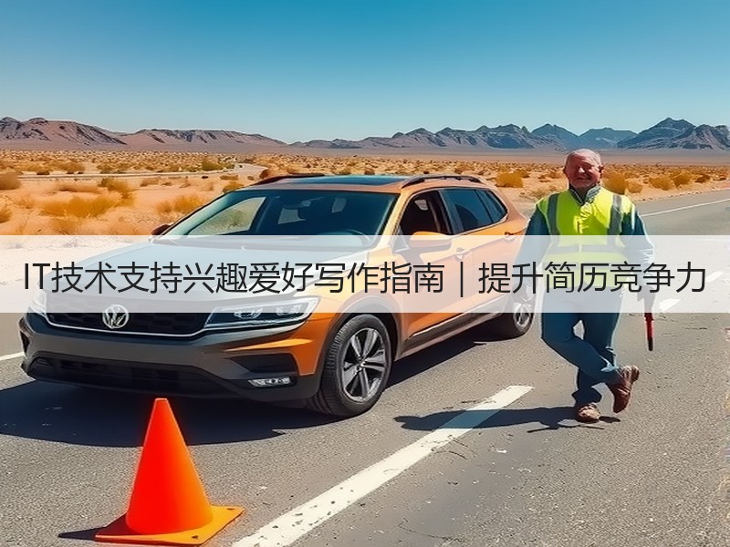 IT技术支持兴趣爱好写作指南｜提升简历竞