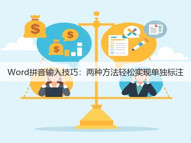 Word拼音输入技巧：两种方法轻松实现单