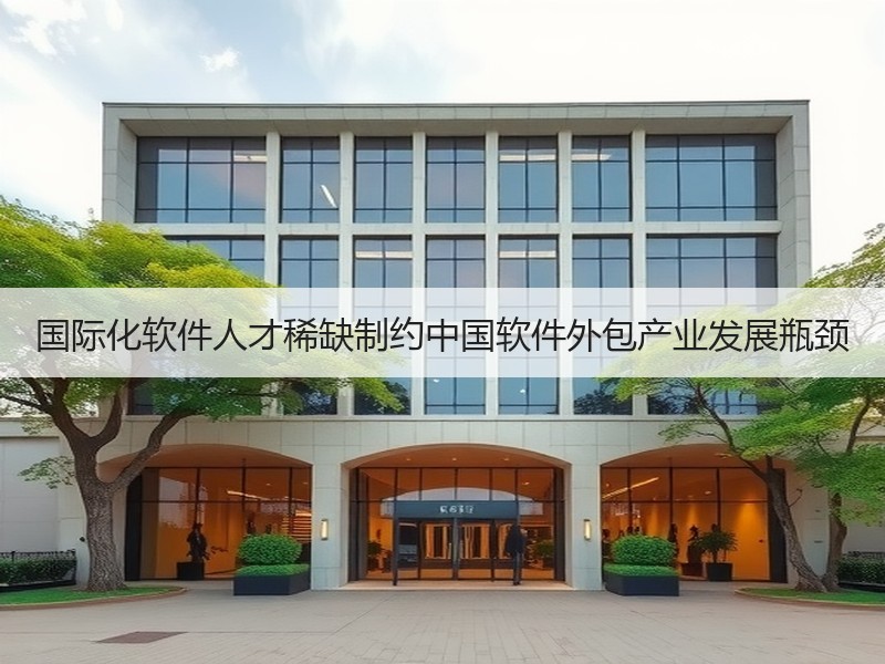 国际化软件人才稀缺制约中国软件外包产业发
