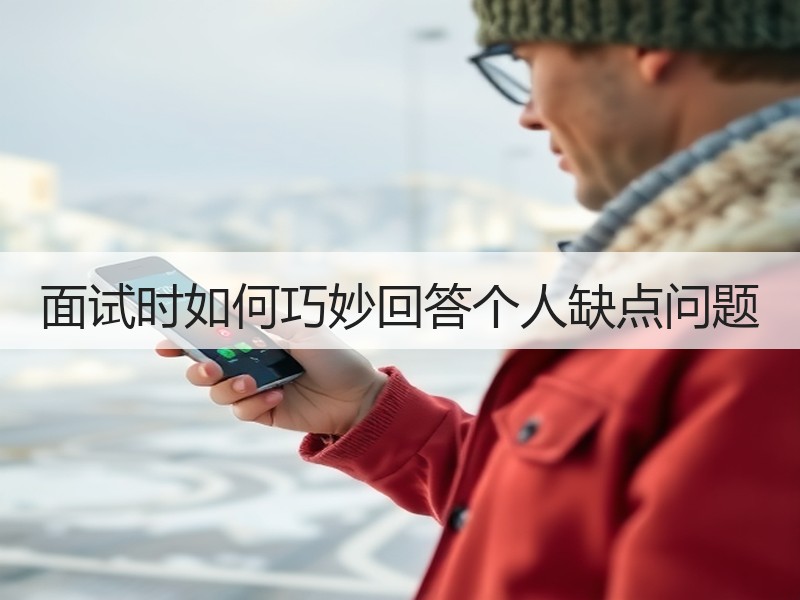 面试时如何巧妙回答个人缺点问题