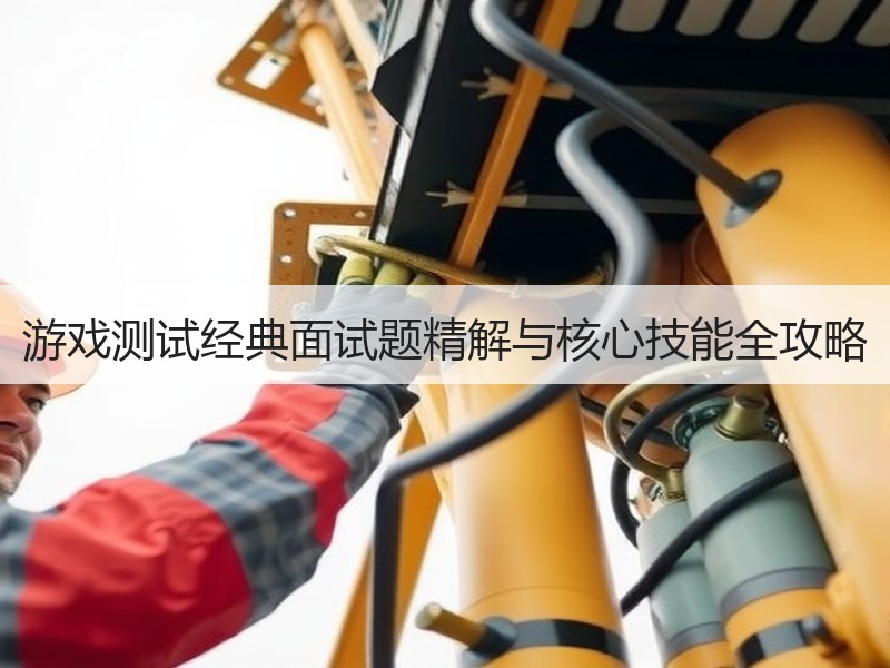 游戏测试经典面试题精解与核心技能全攻略