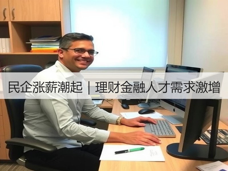 民企涨薪潮起｜理财金融人才需求激增