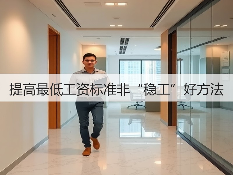 提高最低工资标准非“稳工”好方法