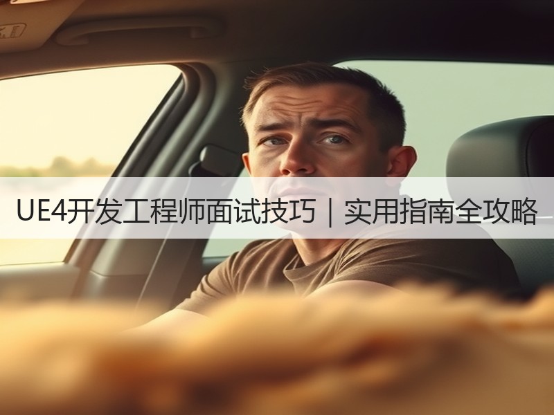 UE4开发工程师面试技巧｜实用指南全攻略