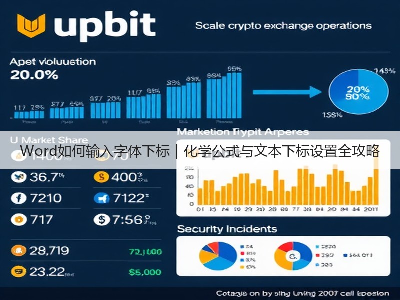 Word如何输入字体下标｜化学公式与文本