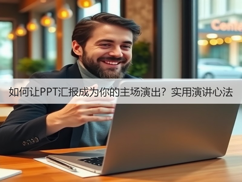 如何让PPT汇报成为你的主场演出？实用演