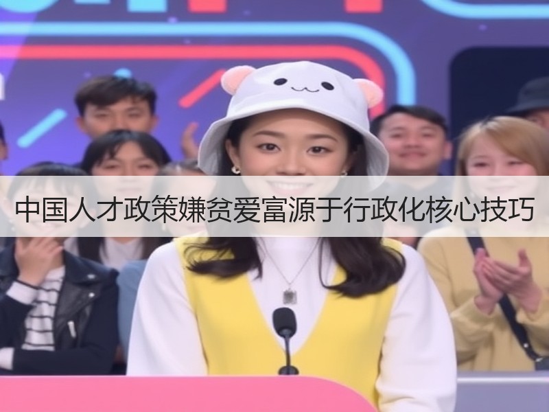 中国人才政策嫌贫爱富源于行政化核心技巧