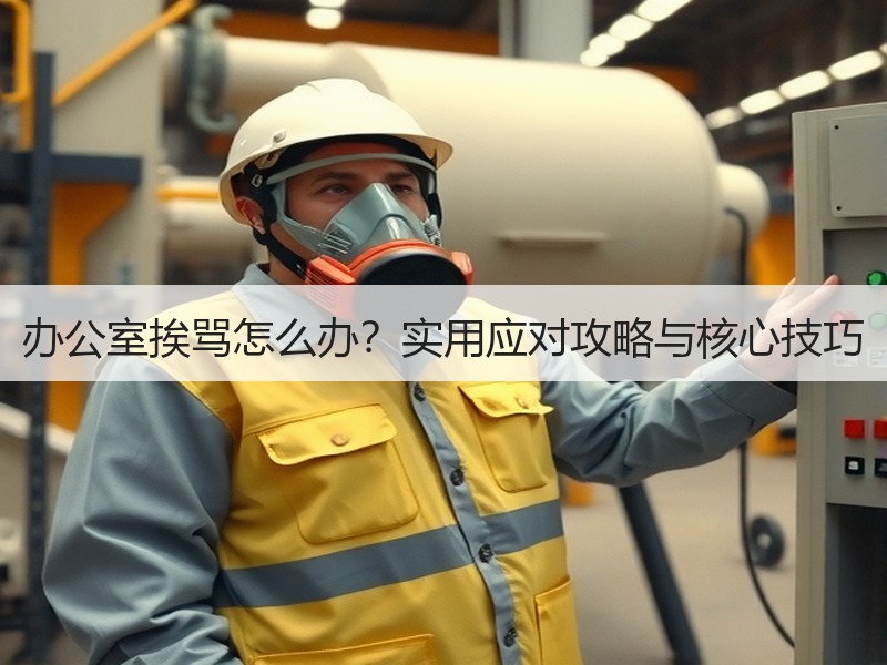 办公室挨骂怎么办？实用应对攻略与核心技巧