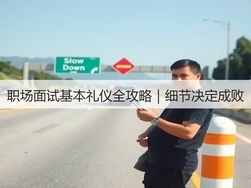 职场面试基本礼仪全攻略｜细节决定成败