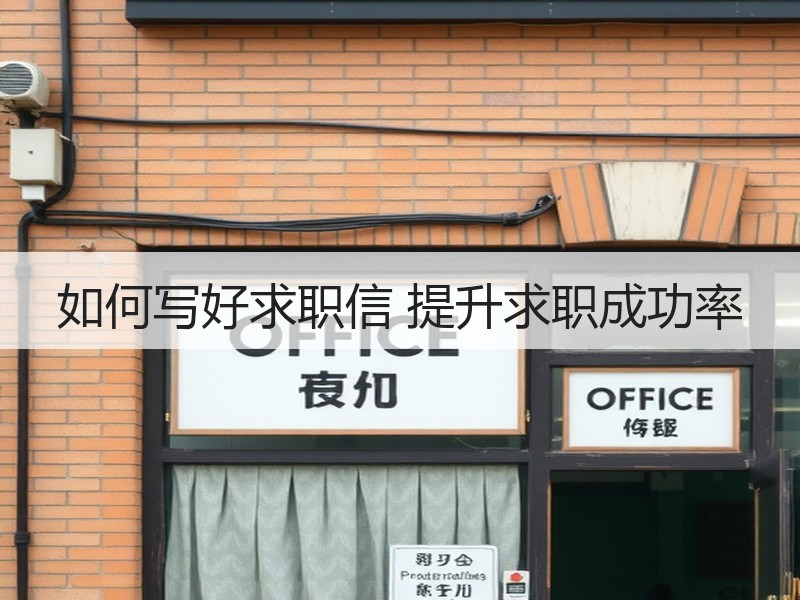 如何写好求职信 提升求职成功率