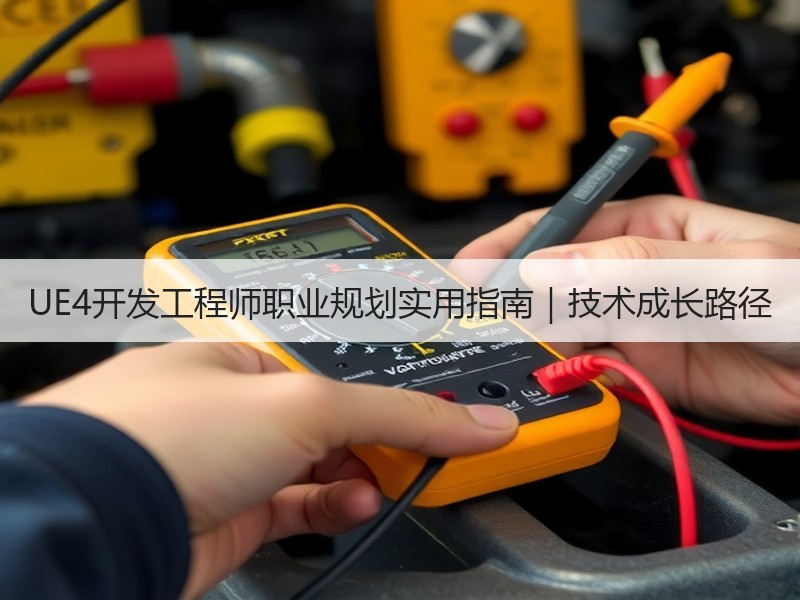 UE4开发工程师职业规划实用指南｜技术成