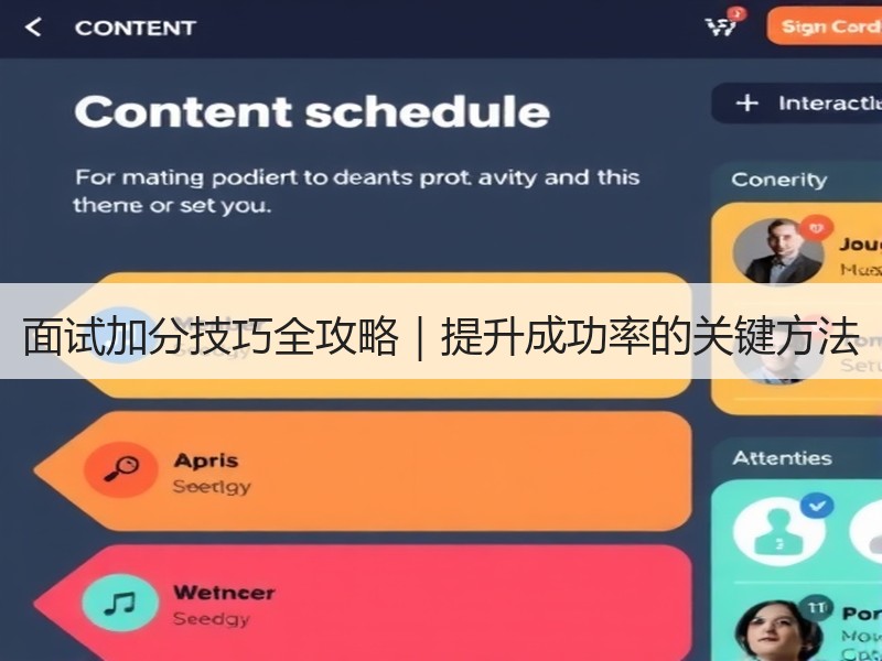 面试加分技巧全攻略｜提升成功率的关键方法