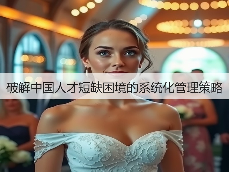 破解中国人才短缺困境的系统化管理策略