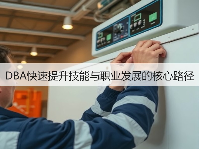 DBA快速提升技能与职业发展的核心路径