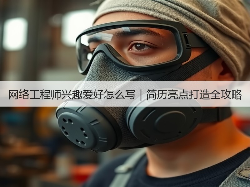 网络工程师兴趣爱好怎么写｜简历亮点打造全