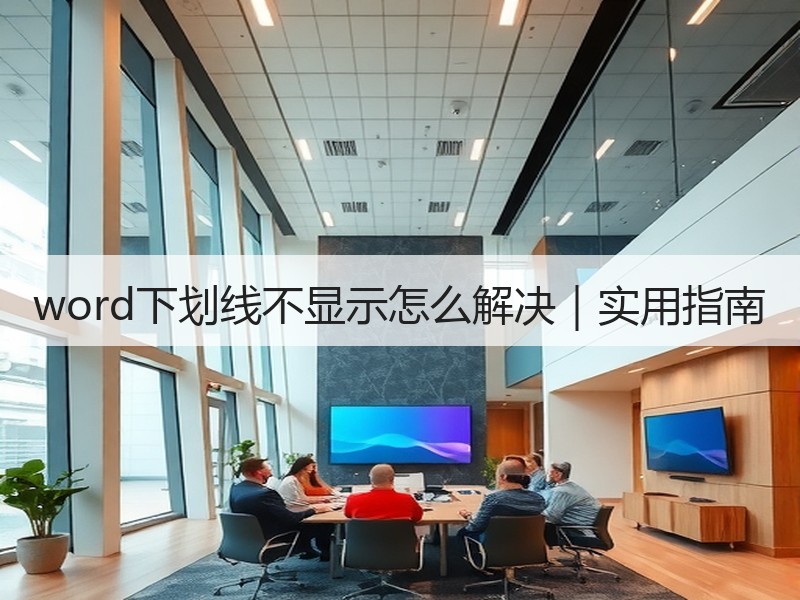 word下划线不显示怎么解决｜实用指南