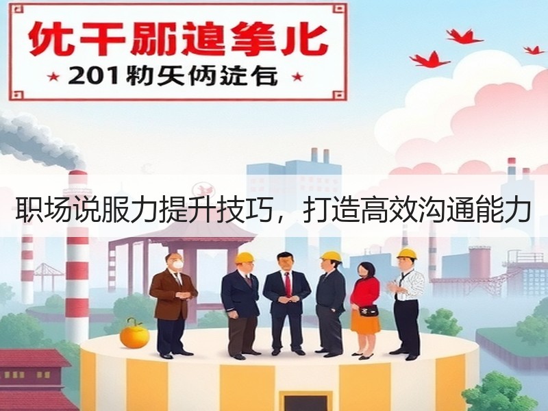 职场说服力提升技巧，打造高效沟通能力