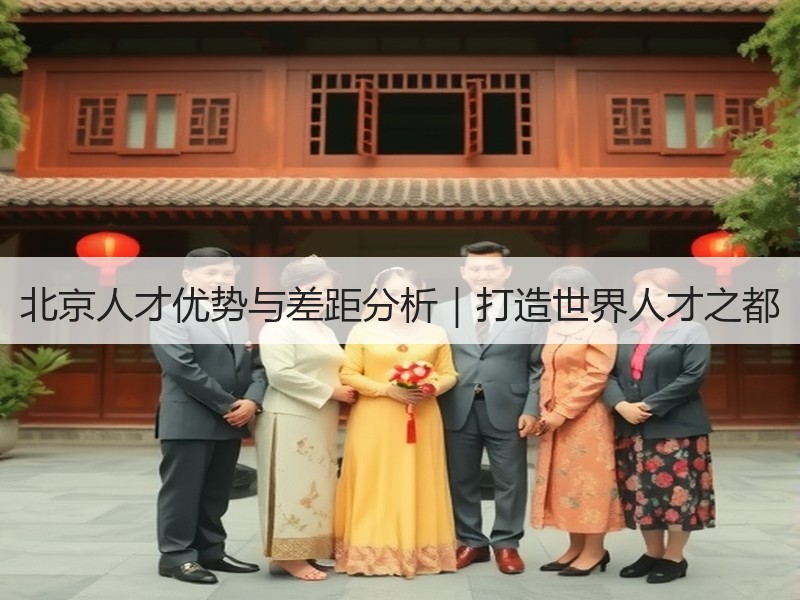 北京人才优势与差距分析｜打造世界人才之都