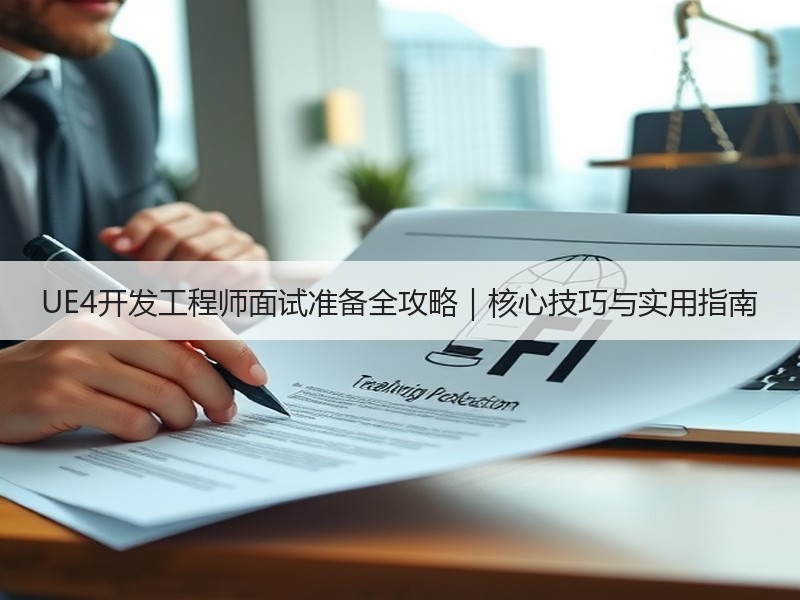 UE4开发工程师面试准备全攻略｜核心技巧