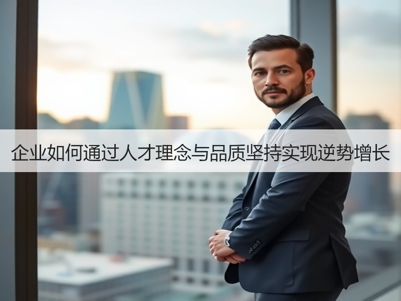 企业如何通过人才理念与品质坚持实现逆势增