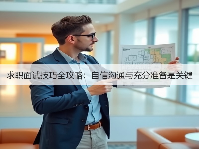 求职面试技巧全攻略：自信沟通与充分准备是