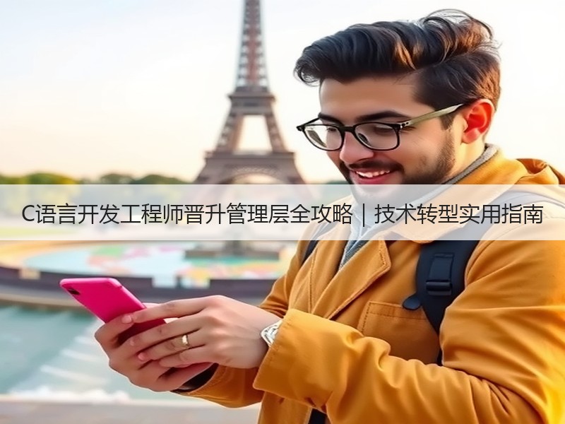 C语言开发工程师晋升管理层全攻略｜技术转
