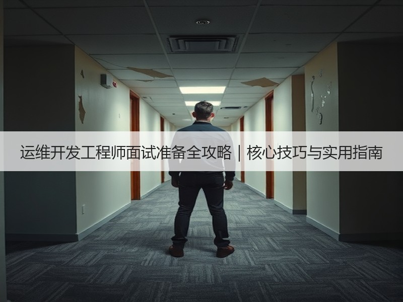 运维开发工程师面试准备全攻略｜核心技巧与