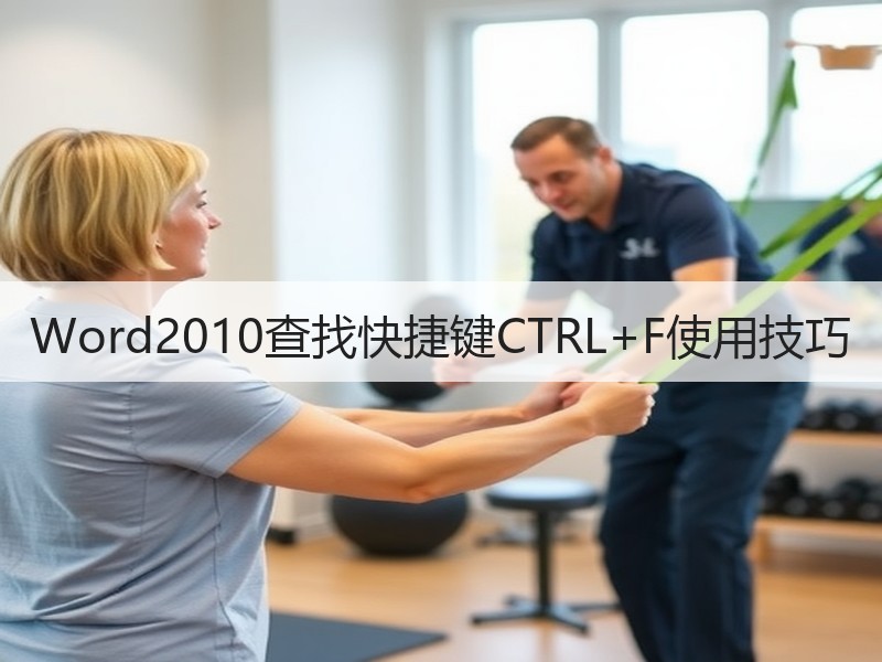 Word2010查找快捷键CTRL+F使