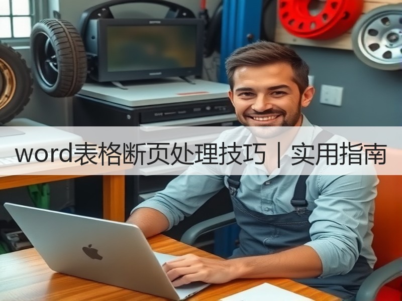 word表格断页处理技巧｜实用指南
