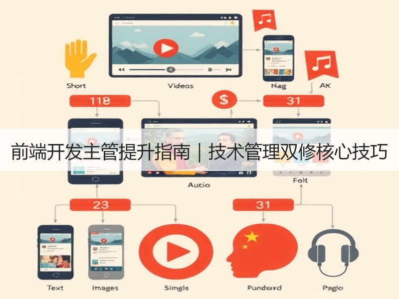 前端开发主管提升指南｜技术管理双修核心技
