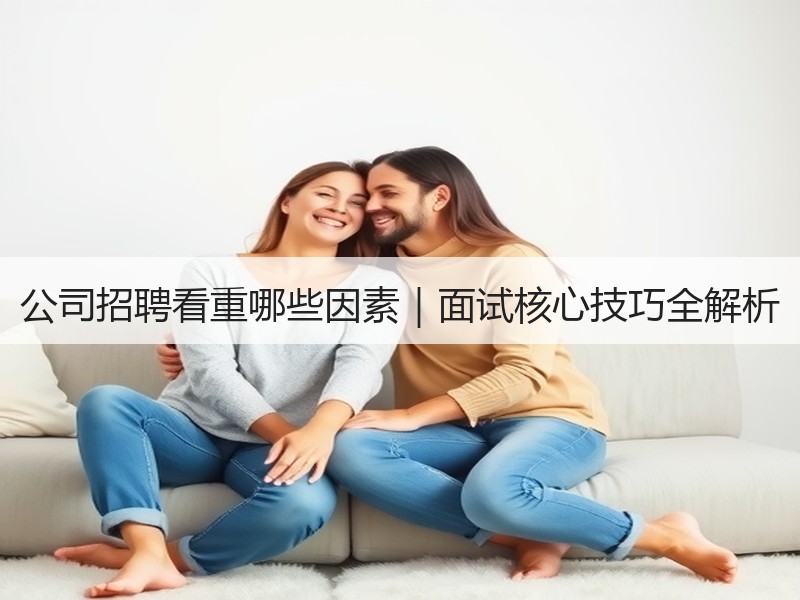 公司招聘看重哪些因素｜面试核心技巧全解析