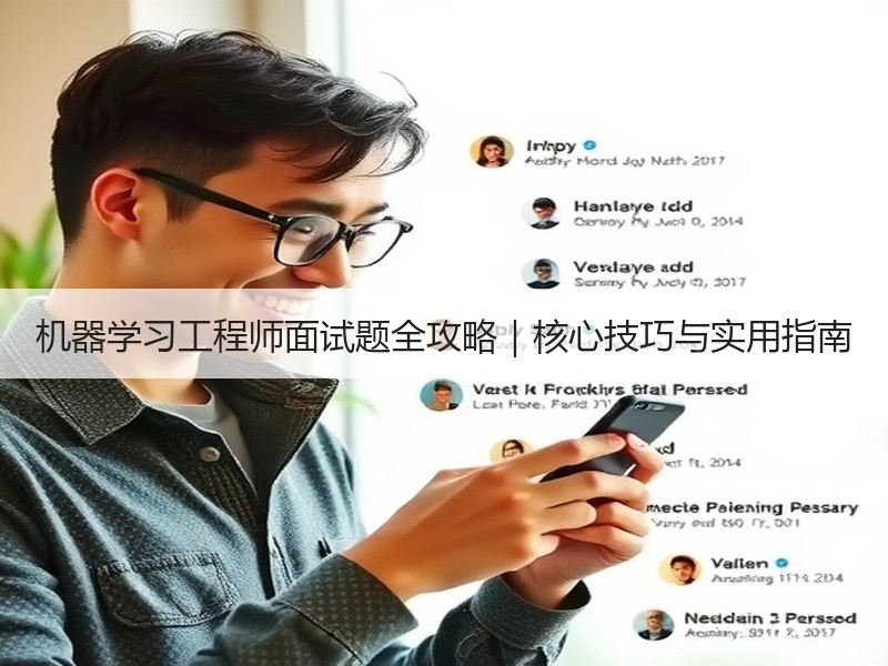 机器学习工程师面试题全攻略｜核心技巧与实