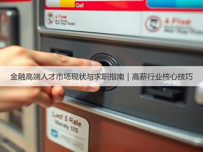 金融高端人才市场现状与求职指南｜高薪行业