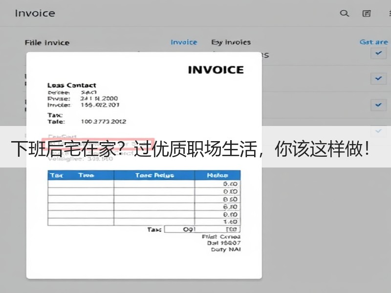 下班后宅在家？过优质职场生活，你该这样做