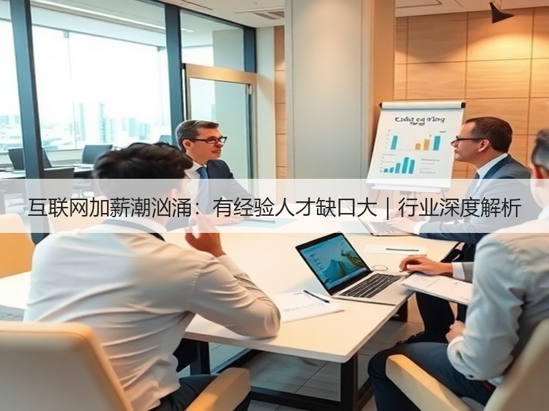 互联网加薪潮汹涌：有经验人才缺口大｜行业