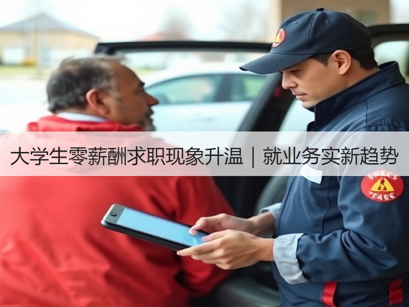 大学生零薪酬求职现象升温｜就业务实新趋势