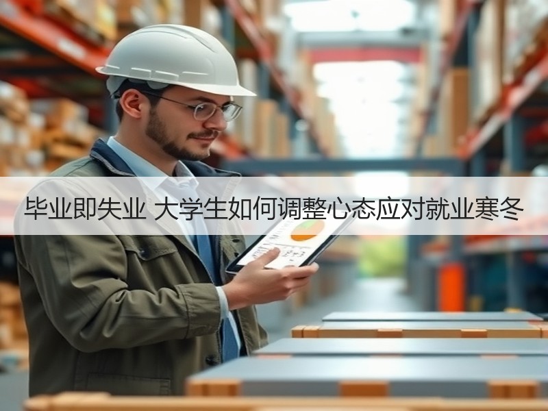 毕业即失业 大学生如何调整心态应对就业寒