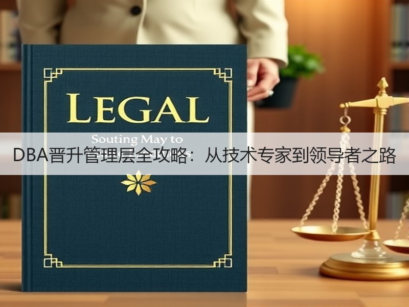 DBA晋升管理层全攻略：从技术专家到领导
