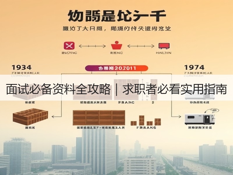 面试必备资料全攻略｜求职者必看实用指南