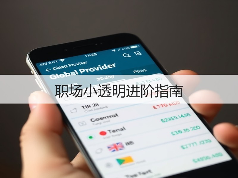 职场小透明进阶指南