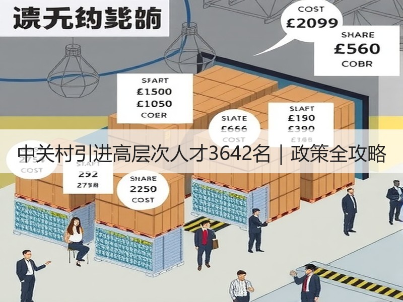 中关村引进高层次人才3642名｜政策全攻