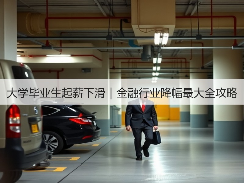 大学毕业生起薪下滑｜金融行业降幅最大全攻