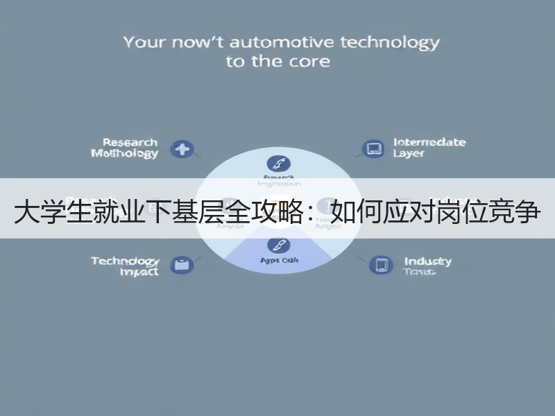 大学生就业下基层全攻略：如何应对岗位竞争