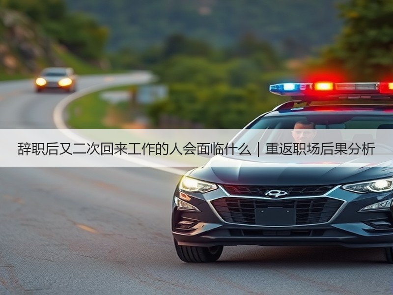 辞职后又二次回来工作的人会面临什么｜重返
